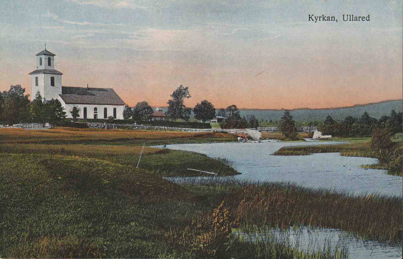 Cartolina: Ullared intorno al 1900